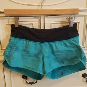 Size 2 Lululemon Speed Shorts